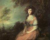 托马斯庚斯博罗 - Mrs. Richard Brinsley Sheridan